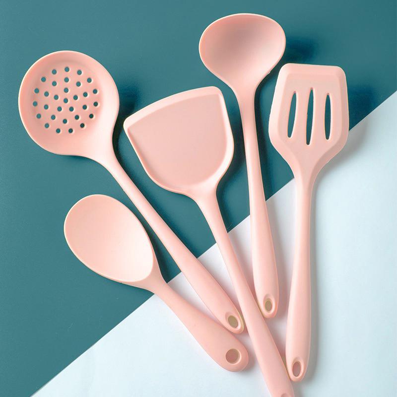 Silicone Kitchenware , Cream Scraper, Spatula, Oil Brush, Size Scraper Set Baking Tool,Non-Integrated Hand