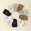 10/5 Pairs Kids Socks Trendy New Classic Bear All Season Crew Socks Student Baby Socks Children Mid-Calf Socks