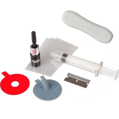 Auto Windschutzscheiben Reparaturset Werkzeuge Autoglas Windschutzscheiben Reparaturset Geben Türgriff Schutzdekor Aufkleber mit UV-Lampe