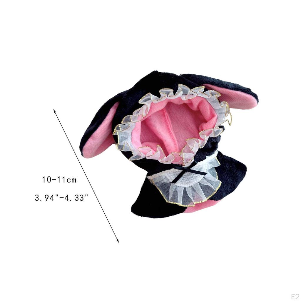 15cm and 17cm Doll Hoodie Cloak Outfits Clothing for Dolls Costume DIY Supplies