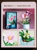 Lego-Compatible 13033 Bouquet Building Blocks: Potted Flower Vase Ornament & Gift for Girls