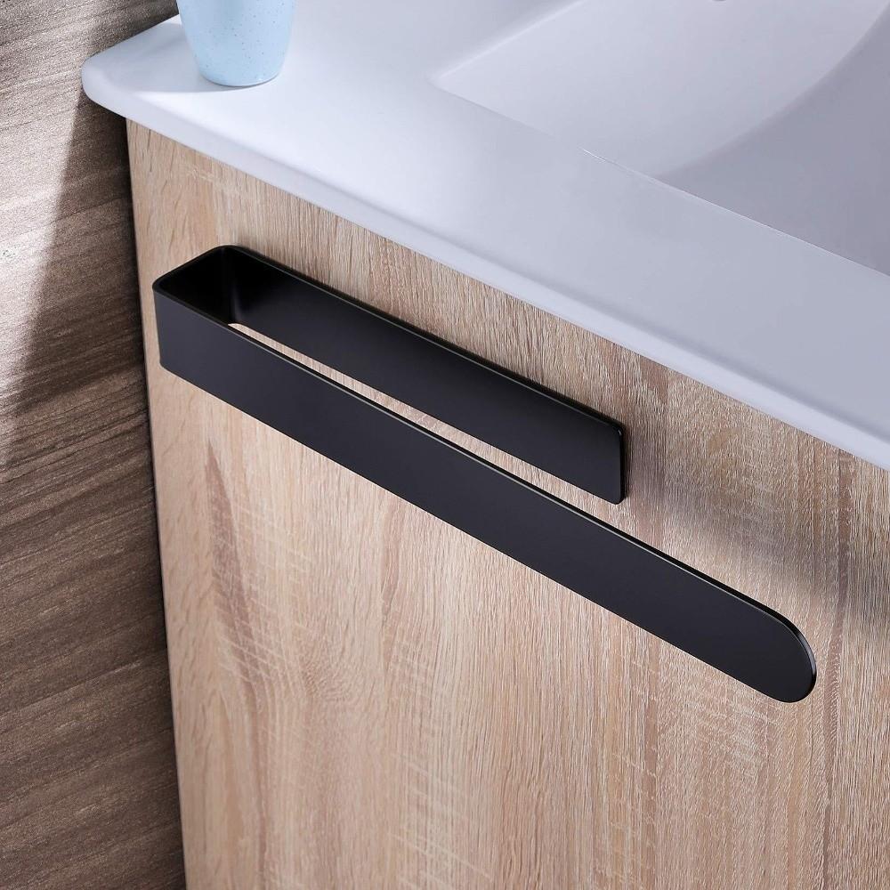 Single Rod Tissue Holder Self-adhesive Bath Towel Hanger Durable Towel Rack  Bathroom