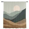 Peisaj Abstract Apus de Soare Munte Perdele Moderne din Tul Pentru Living Dormitor Casă Bucătărie Fereastră Perdele Transparente