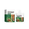 100g Leg Edema Relief Cream White Green, Professional Circulation Cream for Legs and Feet, Soothing Swelling and Relieving Discomfort