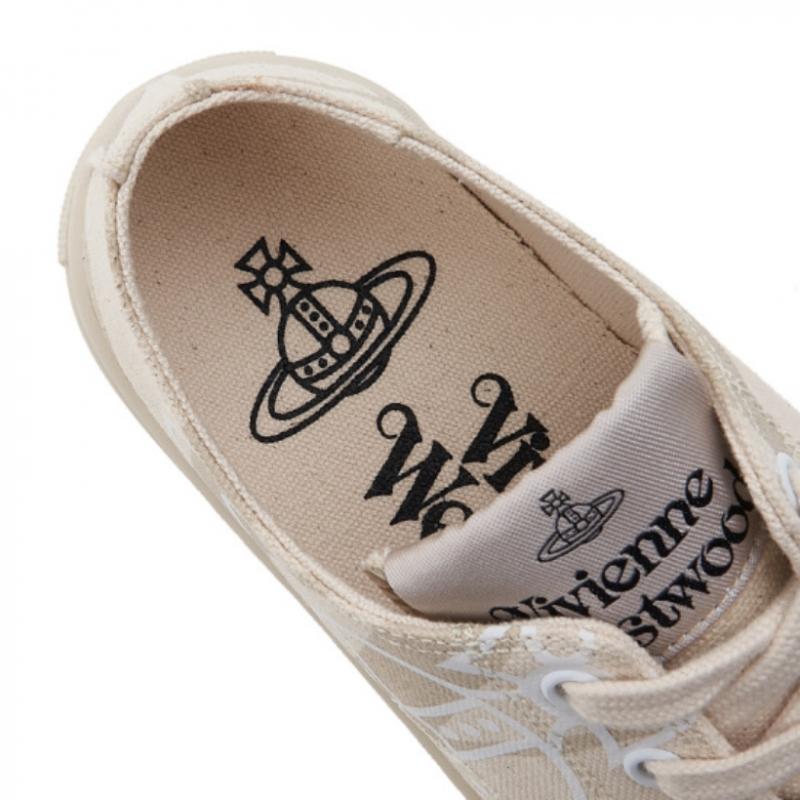 Vivienne Westwood Damen Orb Print Canvas Sneaker 75020005w W00jw P203