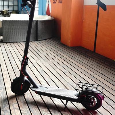Electric Scooter Rear Rack Solid Bearing Scooter Luggage Cargo Rack Solid Steel Carrier Rack Replacement for Xiaomi M365 1S Pro