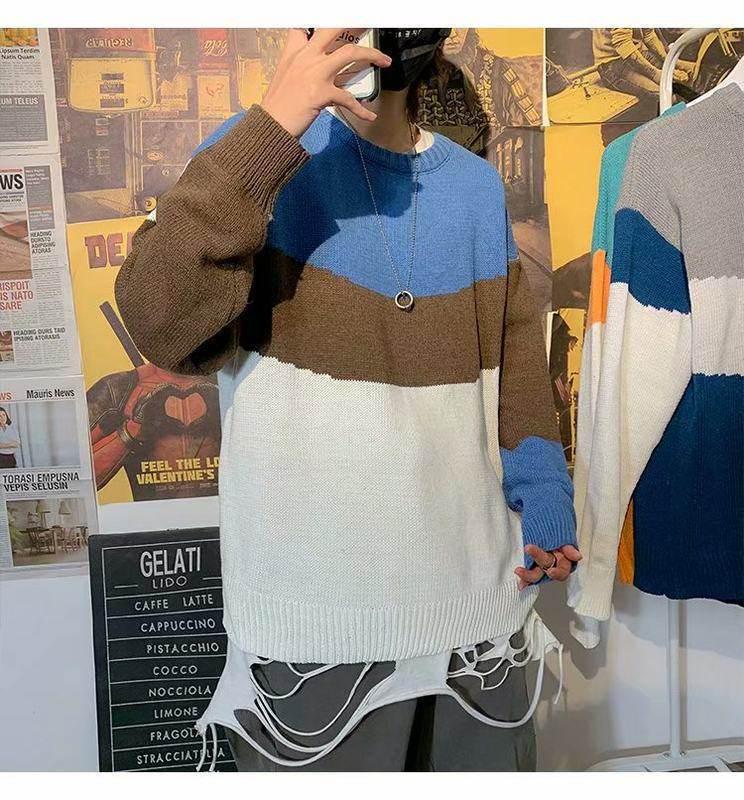 Men's Trendy 2021 Winter Round Neck Knit Sweater