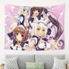 VIKAMA CatS Paradise All Maid Tapestry Anime Cute CatS Background Atmosphere Ins Style Room Decoration Home Decoration