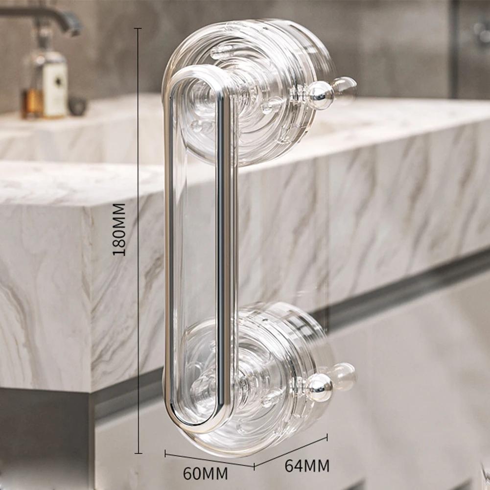 For Bathroom For Sliding Doors Reusable Suction Cups Suction Cup Door Handles Shower Safety Waterproof Shower Suction Handles
