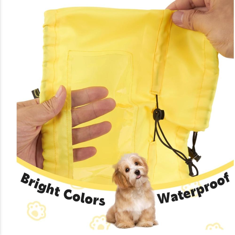 Pet Dog Shower Cap Waterproof Ear Protection Bathing Hat for Puppies Swimming 30*24.5cm 37g One Pet Waterproof Hat