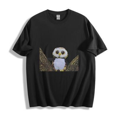 Pluche Uil Speelgoed Grafisch T-shirt