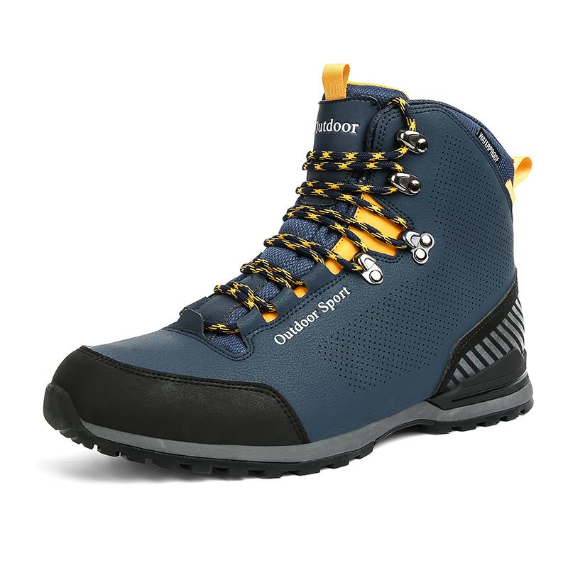 Ankle Shoes Hiking Shoes Men's Waterproof Hunting Boots Tactical Desert Combat Trekking Boots Male Women Warm Leather Sneakers