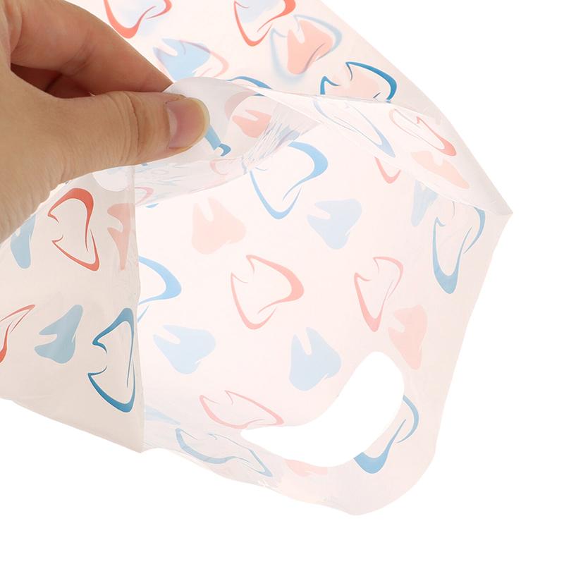 30/50Pcs Dental Bags For Dental Patients, Bulk Plastic Dental Goods Gift Bags For Hygienists, Dentists, Patient Care Clinics,