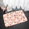 Pink Cute Cartoon Unicorn Pattern Doormat Bedroom Living Room Hallway Floor Rug Decor Balcony Anti-Slip Home Carpet Furry Mat