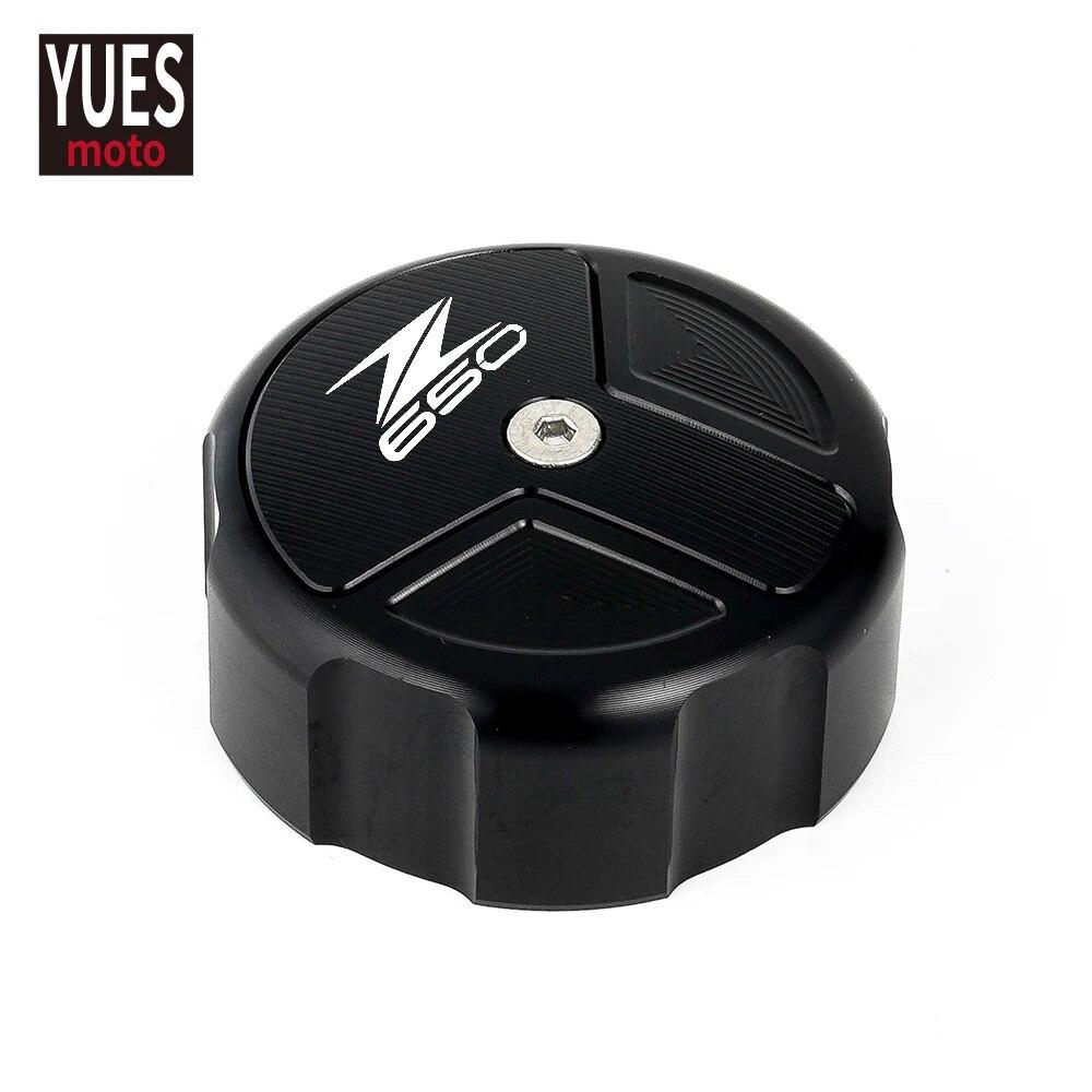 Motorcycle Accessories Front & Rear Brake Fluid Cylinder Master Reservoir Cover Cap For Kawasaki Z650 2017 2018  Universal