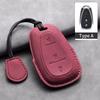 Leather Car Key Case Cover Protective Shell For Chevrolet Chevy Malibu Camaro Cruze Traverse Spark Equinox Sonic Volt Keychain