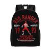 Poweres Anime Rangerses Backpack for Women Men Waterproof School College Superhero Bag Printing Bookbags