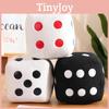 Dice Plush Toy Cartoon Stuffed Doll Cushion Home Decoration Cute Gifts Kids