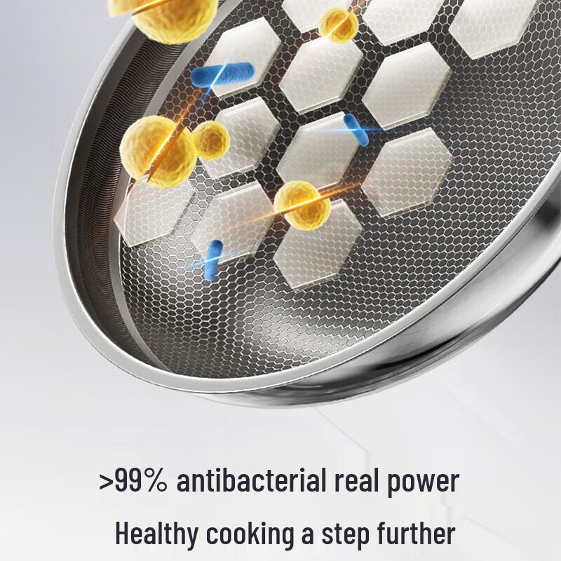 SUPOR 30cm Pure Titanium Non-Stick Wok