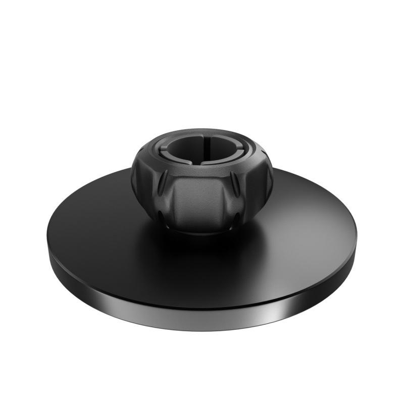 17mm Ball Head Phone Mount with Magnetic Suction Cup and Aluminum Connector for Car.