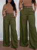 European & American Women's Wide-Leg High Waist Spring/Summer Fashion Casual Drape Pants