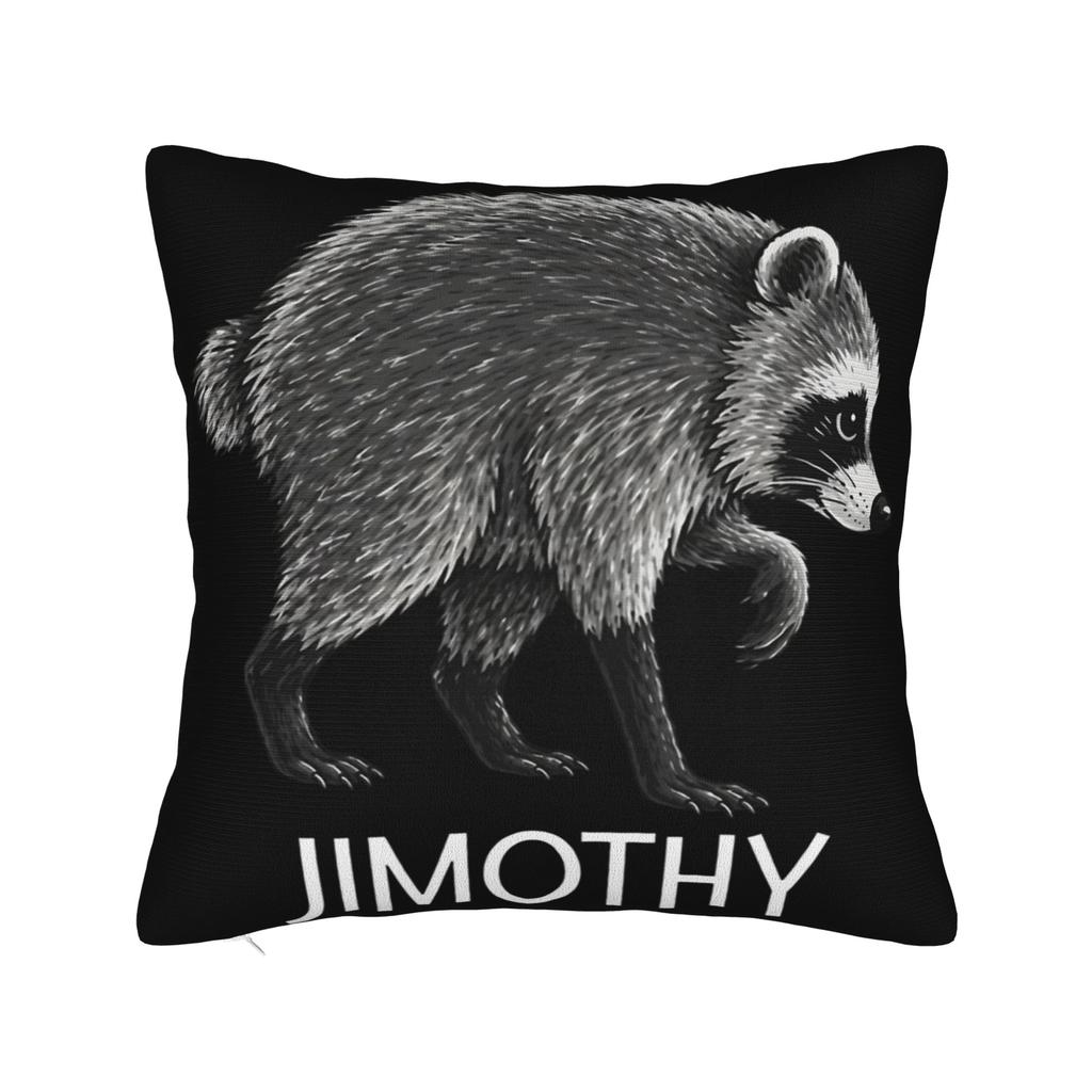 Jimothy Raccoon Pillowcase Product Printed Cushion Cover Decoration Throw Pillow Case Cover Home Multiple Sizes