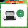 10 Flat Cone Markers for Sitting And Practicing Soccer.