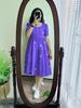 Women Designer Printed Cotton Midi Gown Kurta Party Wear Top Tunic Kurti Dress