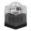 24 Holes 2 in 1 Drill Bits Stand Display Storage Box Nail Drill Bits Cleaning Brush Case Multifunctional Nail Drill Bits Case for Manicure