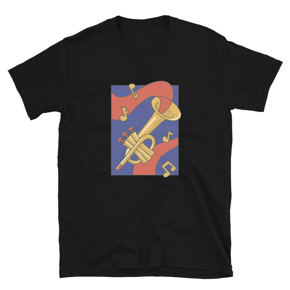 Trumpet Player Notes Music Love Classic Fit T-Shirt 2XL