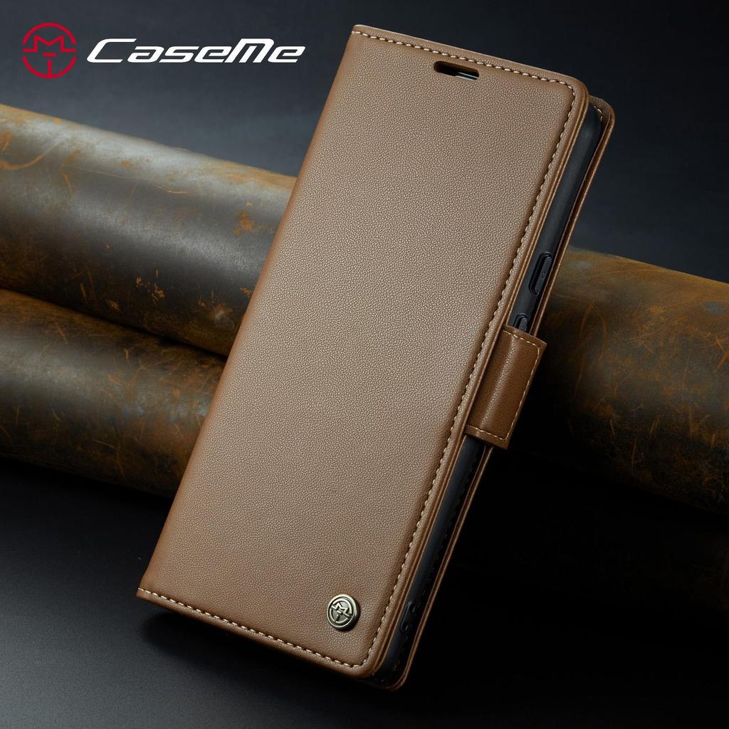 CaseMe-023 For Google Pixel 8 9 Pro/ Pixel 10/11 Pro XL 10A Luxury Magnetic Flip PU Leather Case Wallet Card Slots Cover Stand Protectives Skins Shell