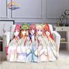 Comic The Quintessential Quintuplets Cashmere Blanket Sexy Anime Girl Flannel Blanke Portable Warm Camping  Soft skin