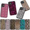 Phone Cover Cow Print Leopard Snake Casing for Apple iPhone 17 16 11 Pro XS Max XR 6 7 8 Plus + 16E SE 2020 Air 5 8+ Case