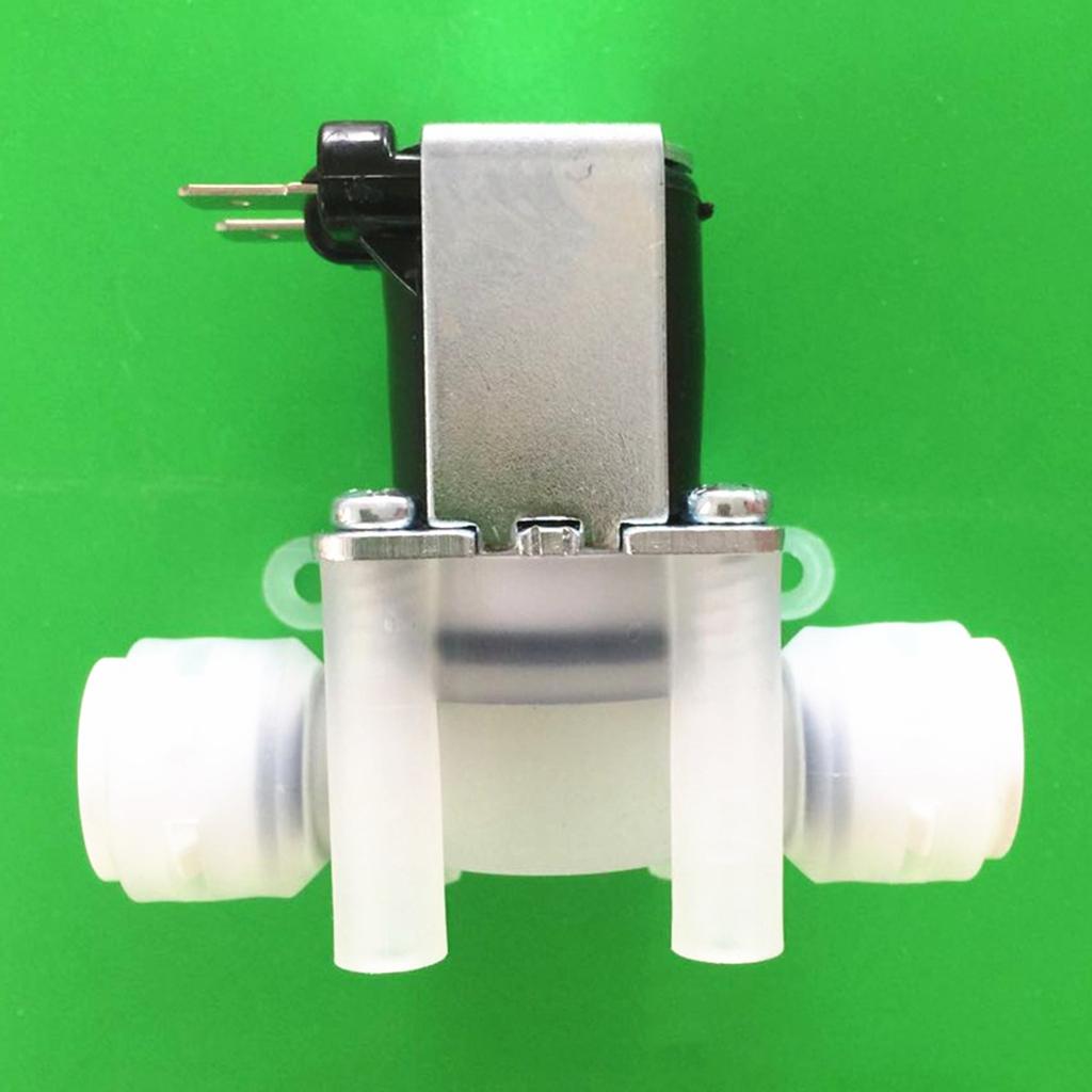 DC12V/110V/220V Water Solenoid Valve 3/8'' Inlet Quick-Connect Normally Closed Pressured Magnetic Water Control Valve