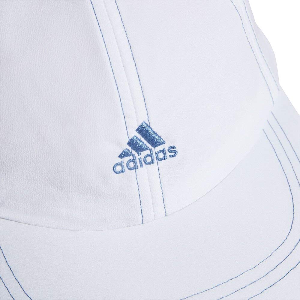 Adidas Aero RDY Run Lightweight PB Blue cm Men's Cap, White/Crew Blue/Crew (GJ8308), 57.0-60.0