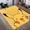 Various Pikachu Anti-Slip Floor Mat, Rectangular Carpet for Bedroom, Sofa Area & Game Room, Home Decoration