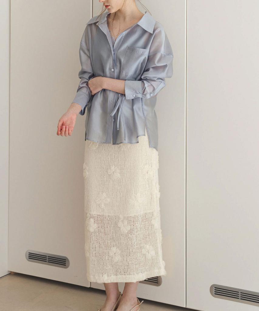 LAUTREDE MIN Fleur Knit Skirt