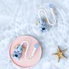Elephant Baby Bath Shower Head with LCD Display Water Thermometer Electric Rechargeable Bathroom Sprayer Toddlers Infants Tub Toy