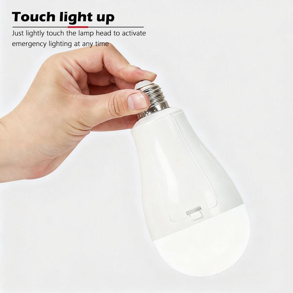 New Flicker-Free LED Bulb Light Portable 20W Emergency Bulb Courtyard Outdoor Bulb Power Failure Emergency