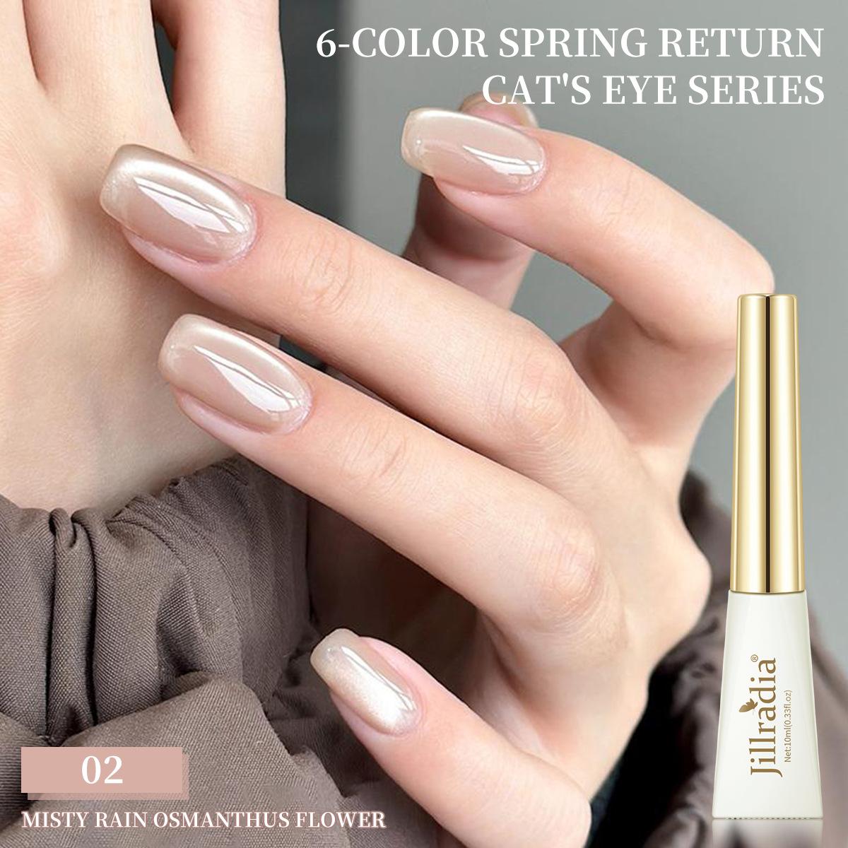 

10 мл 3D-эффект голографический магнитный кошачий глаз гель-лак для ногтей долговечный салонного качества алмазный блеск замачивание УФ/LED отверждение