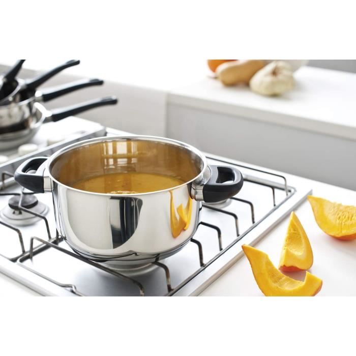 Faitout avec couvercle Beka Polo - Ø 20 cm - Gris - Tous feux dont induction