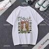 Alex G Funny Print T-shirt Fashion Style Gothic Casual Top Loose Short Sleeve Crew-neck Shirt