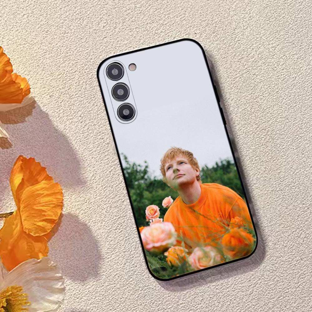 Ed Sheeran Hot Singer Phone Case Black Silicone Soft For Samsung Galaxy A73,A72,A71,A70,A53,A52,A51