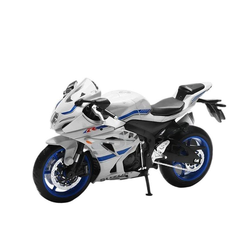 1/12 Scale Suzuki GSX-R1000 Motorcycle Toys Alloy Diecast Model Collect Hobby Model Ornaments Gift for Friend Boys Kids Toys