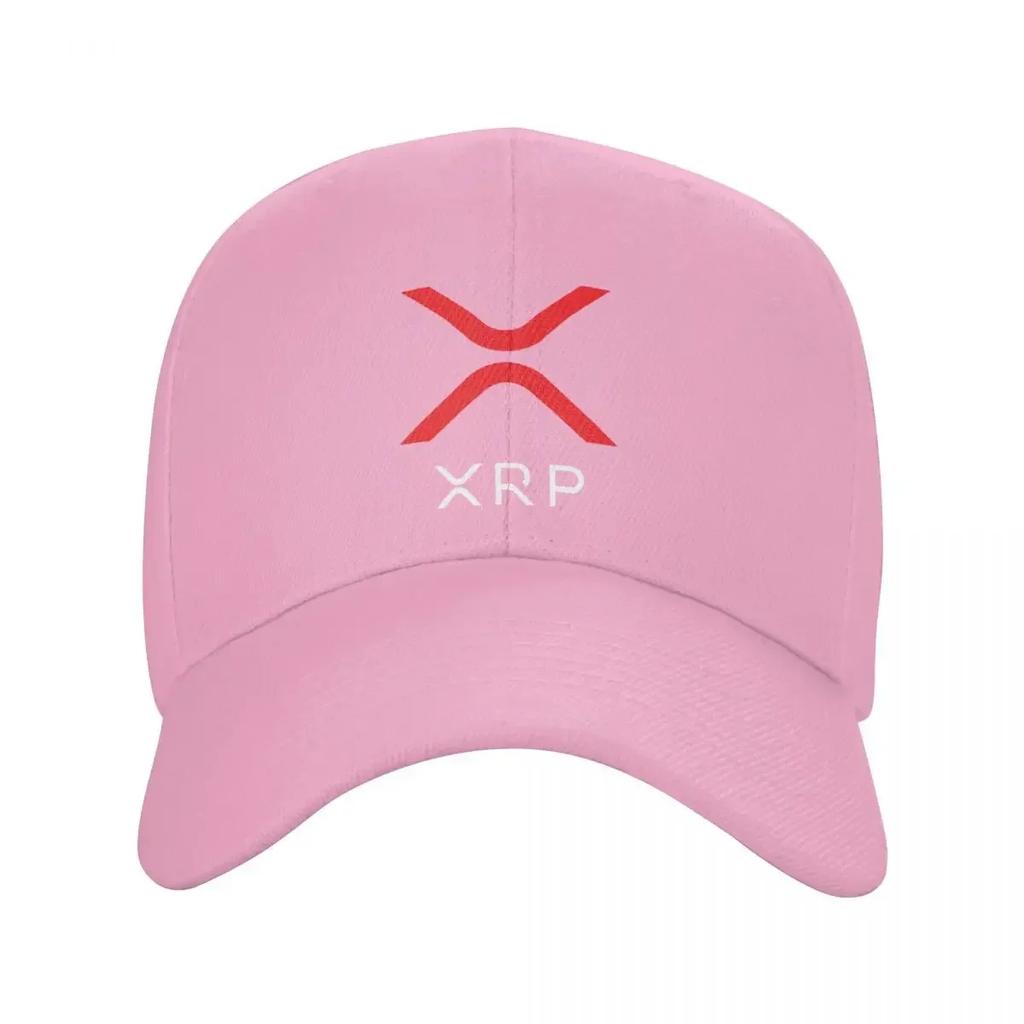 Classic Ripple XRP Ripple Red Baseball Cap Unisex Women Custom Adjustable Adult Bitcoin Dad Hat Hip Hop Snapback Hats Trucker Caps