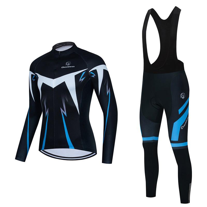 Red Quick-dry Cycling Jersey Set 2026 Summer Long Sleeve Road Bicycle Cycling Clothing Ropa Ciclismo Breathable Men's MTB Bike Wear