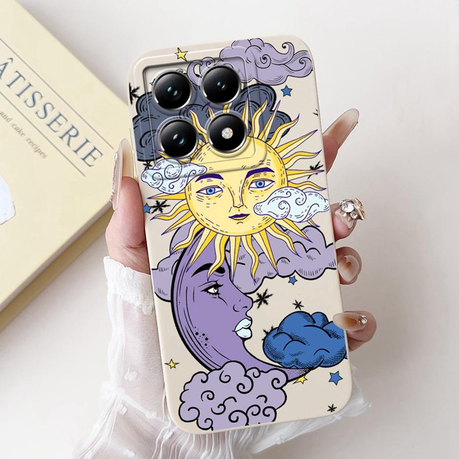For Xiaomi 14T Pro 14T 5G Cute Funny Style Pattern Phone Case For Xiaomi Mi14T 14TPro Lens Protective Soft Silicone Cases