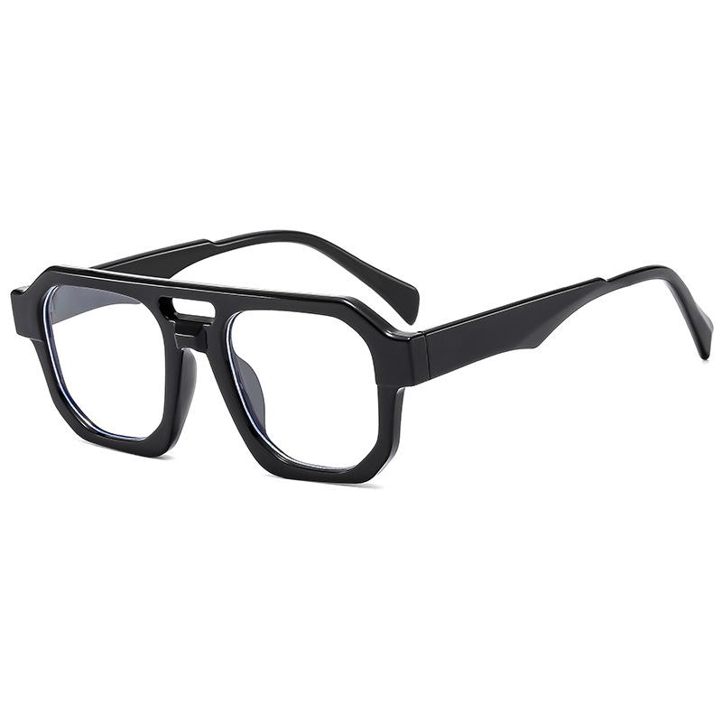 2023 Stylové čtvercové pilotky s dvojitým můstkem