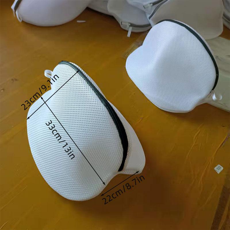 Shoes Laundry Bag Zippered Washing Machine Shoe Protector Washing Bag Dirty Clothes Mesh Polyester Anti-deformation Bags