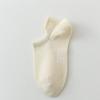 Women's Summer Thin Short Socks, Anti-slip and Non-dropping Heel Cotton Socks, Shallow Mouth Invisible Boat Socks, Women's Socks